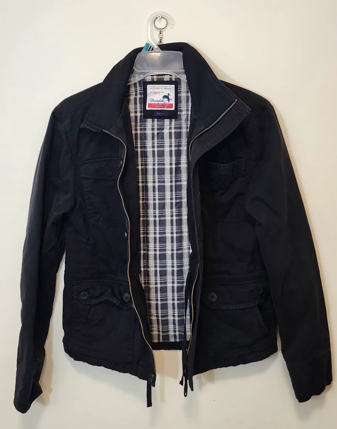 Wrangler Authentic Denim Jacket - Size Small ( Movingout Sale) - photo 3