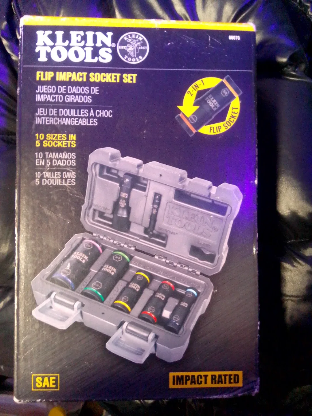 #Cleanout Klein Tools Flip Impact Socket Set - Like New!