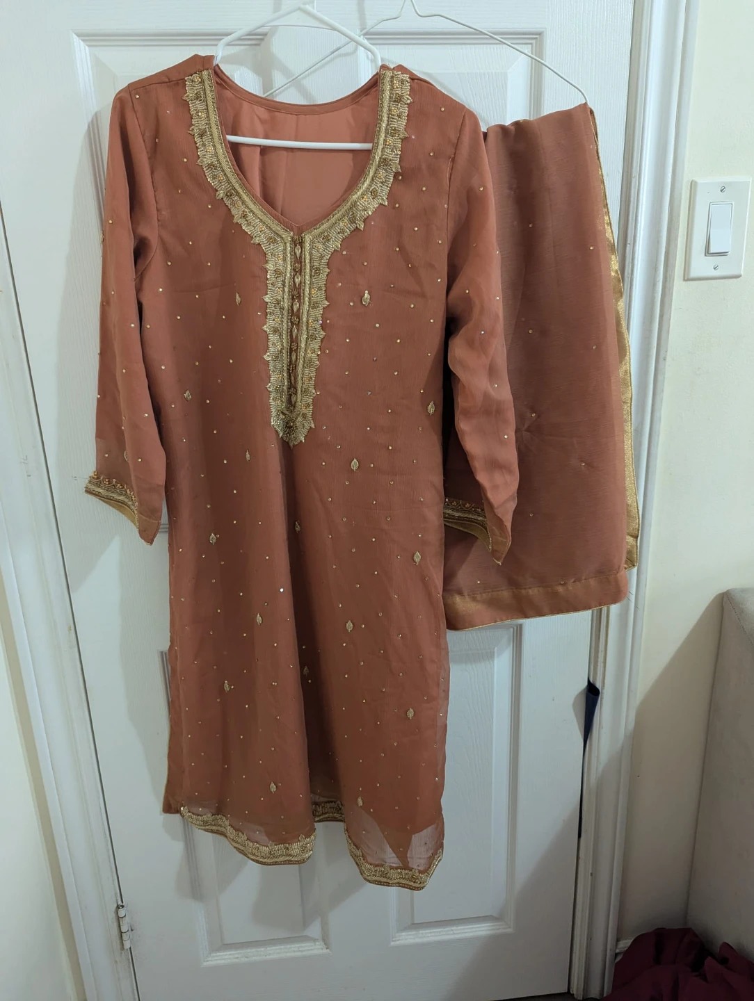 Bronze Salwar Kameez - photo 2