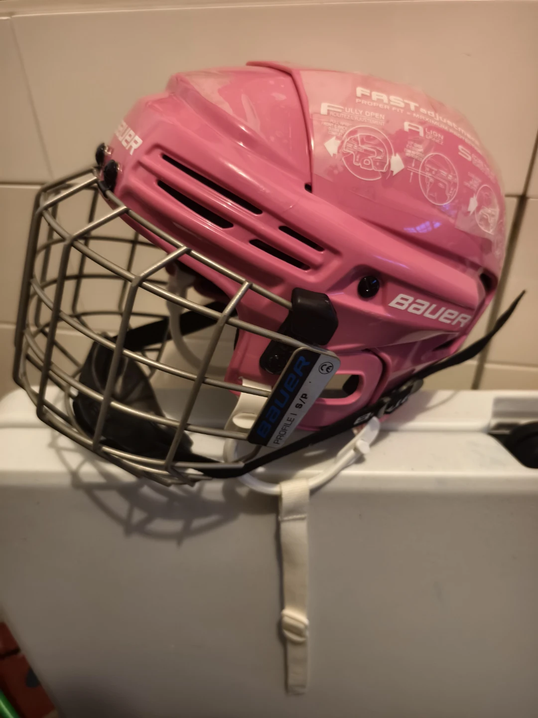Bauer Profile S/P Pink Hockey Helmet - photo 2