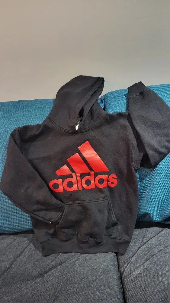 Kid's Adidas Black Hoodie