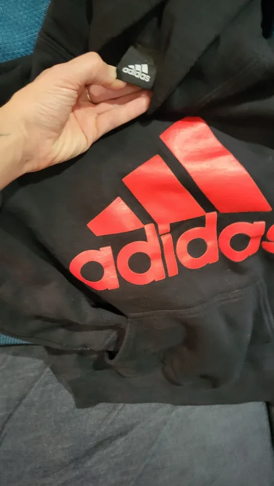 Kid's Adidas Black Hoodie image indicator(2)