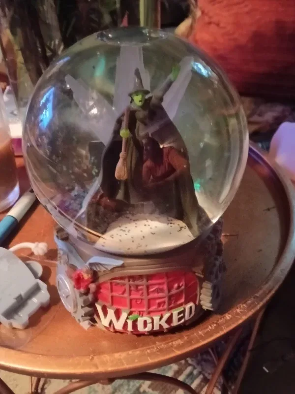 Wicked the Musical Snow Globe