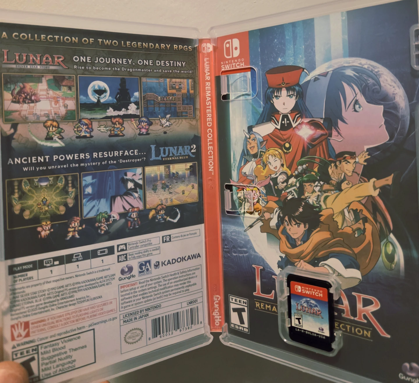 Lunar Remastered Collection Nintendo Switch Game - photo 3