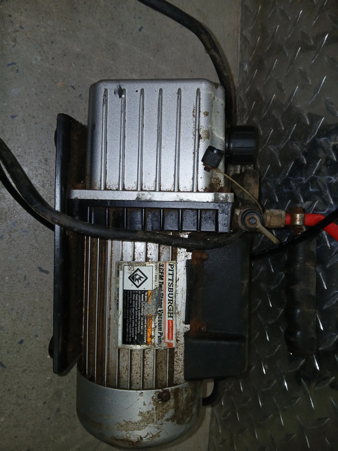 Pittsburgh Automotive Vacuum Pump - photo 3