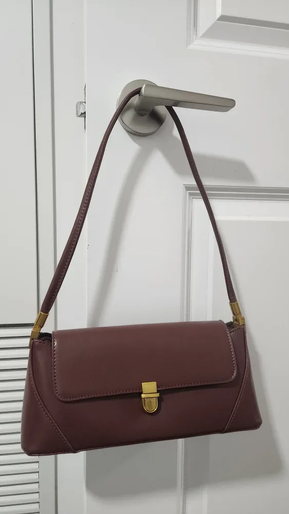 Burgundy Shoulder Bag