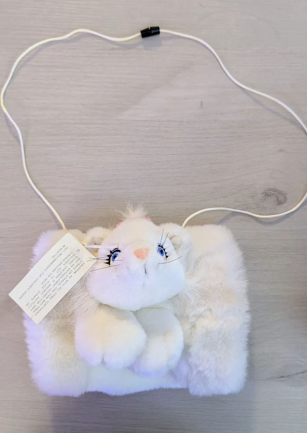 Brand New with Tags  Plush Cat Hand Warmer Pouch