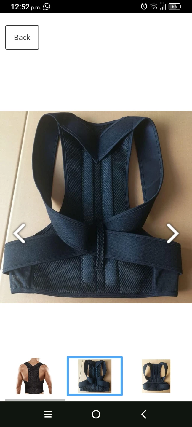 BRAND NEW BACK BRACE FOR MEN AND WOMEN SIZE XL - photo 3