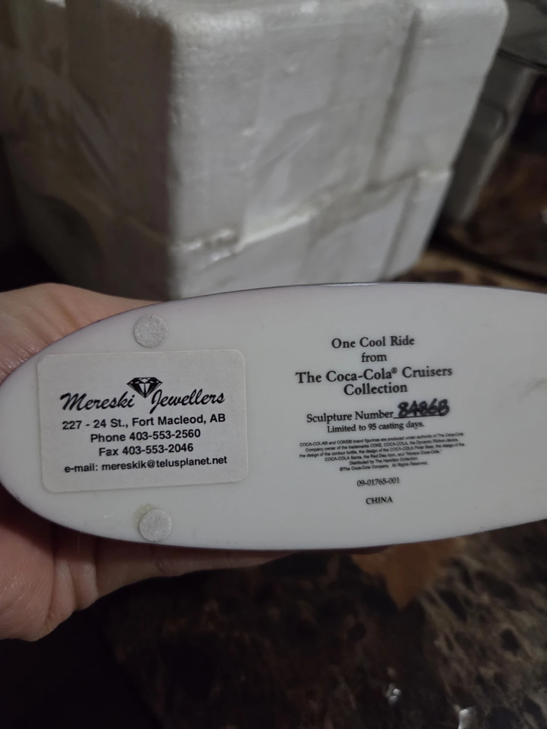 One Cool Ride Coca-Cola Cruisers Collection Sculpture # 8486B - photo 5