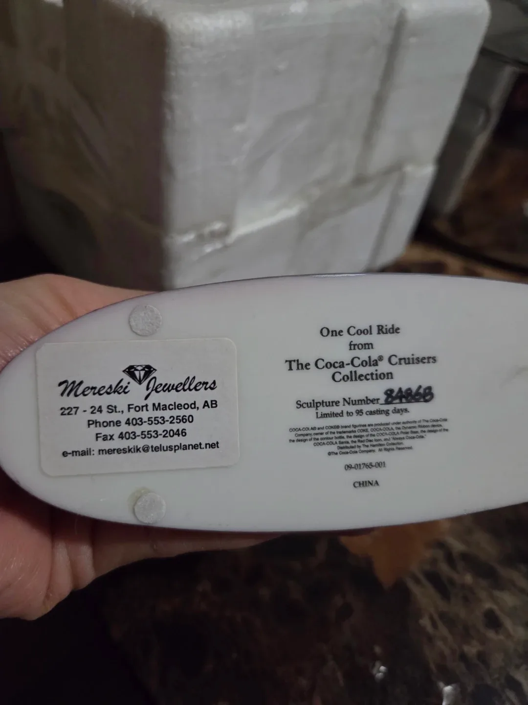 One Cool Ride Coca-Cola Cruisers Collection Sculpture # 8486B image indicator(5)