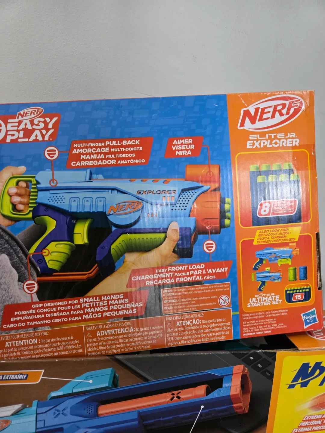 2 brand new nerf gun rifles airsoft image indicator(4)