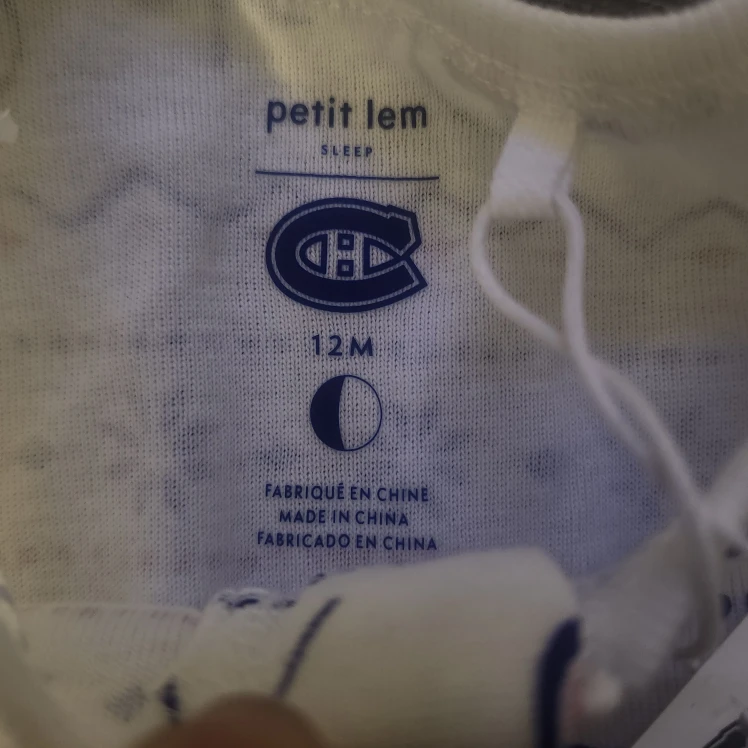Petit Lem Montreal Canadiens 12M Sleeper - photo 3