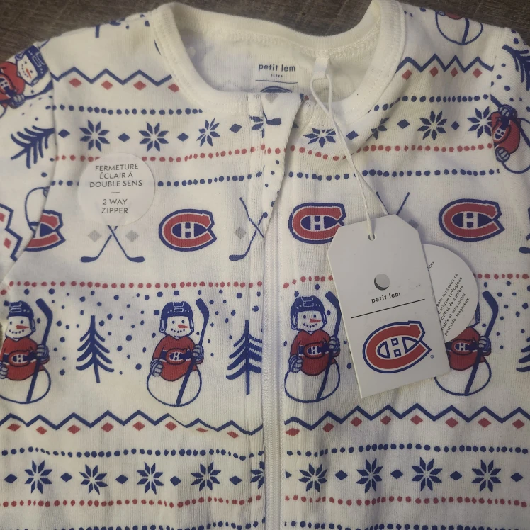 Petit Lem Montreal Canadiens 12M Sleeper - photo 4