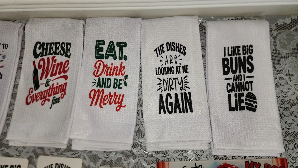 Christmas Themed Kitchen Towels