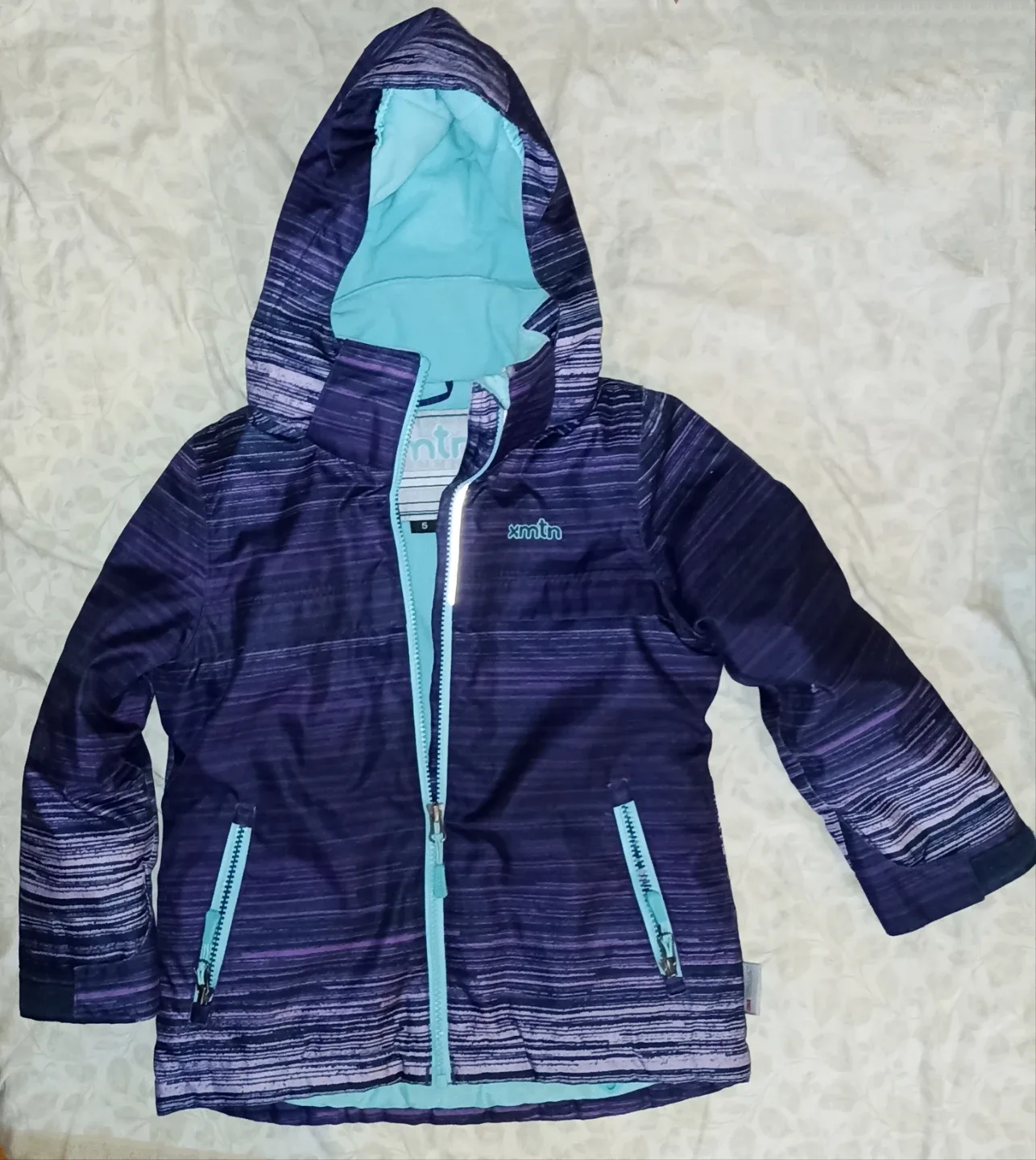 ‼️Sale‼️XMTN Purple & Blue Kids' Snowsuit Size 5