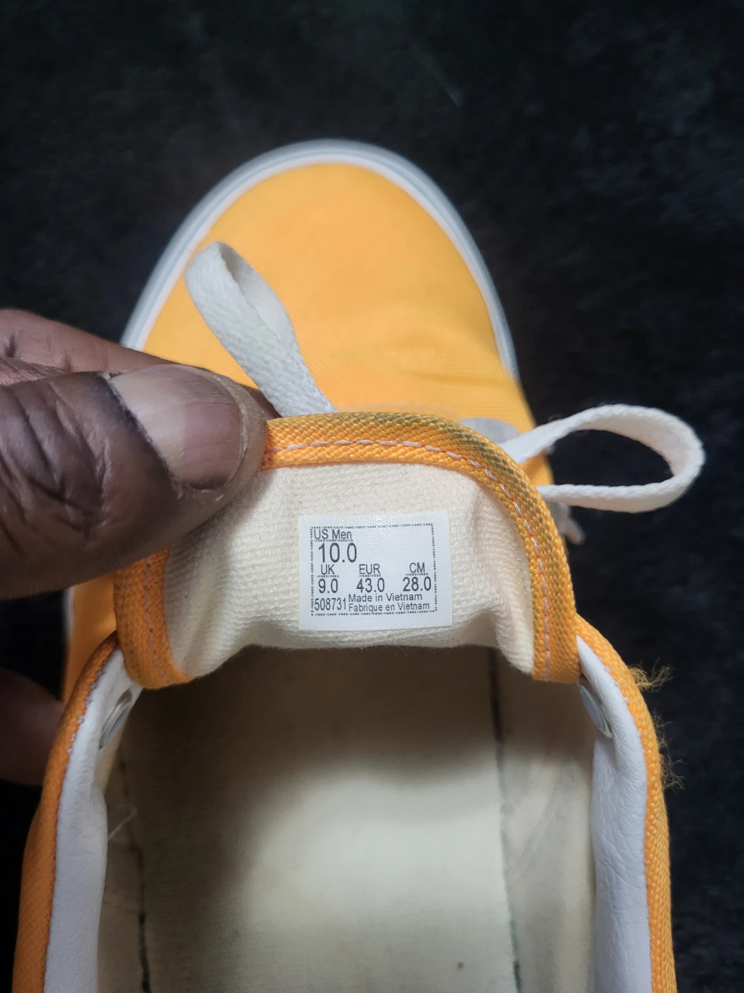 Vans Era Yellow Sneakers - Men's US 10 - photo 5