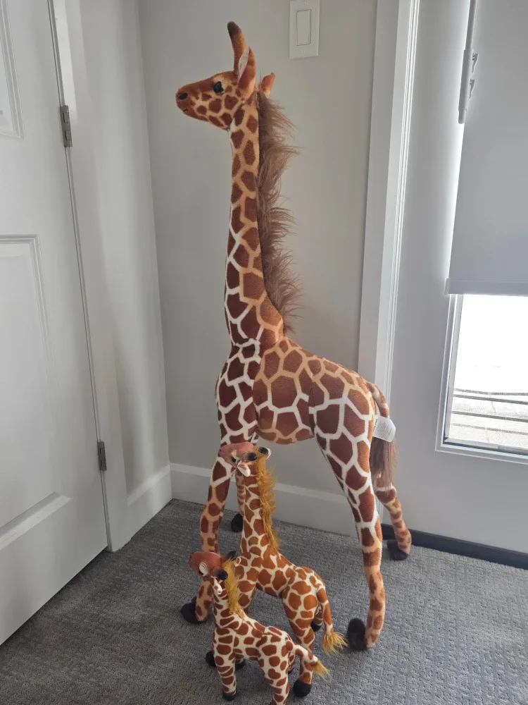 Melissa & Doug Giraffe Plush - Set of 3