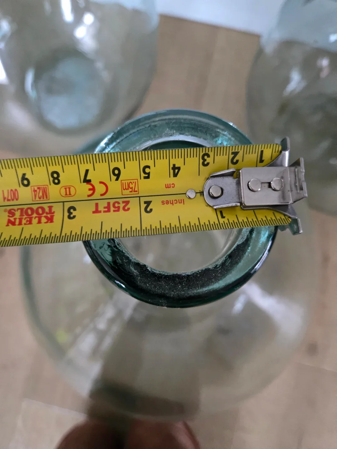 3 large vintage wine glasses - perfect for home decor #cleanout image indicator(4)