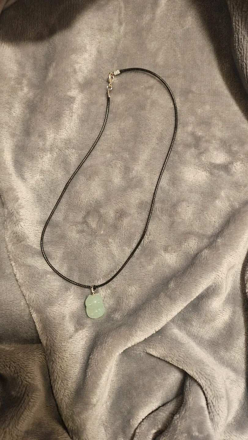Jade Pendant Necklace with Box image indicator(2)
