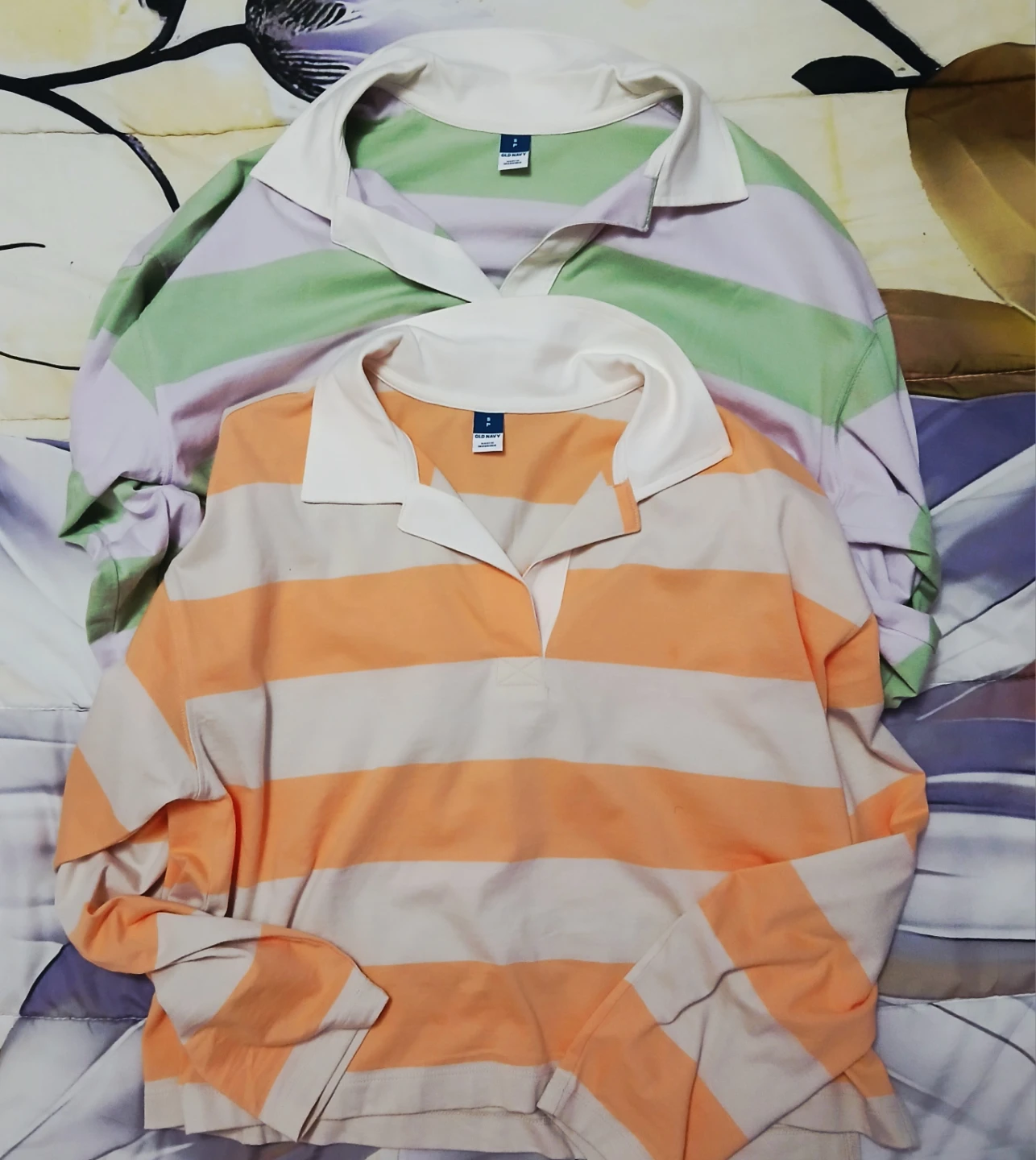 Old Navy Striped Rugby Shirts - Size S