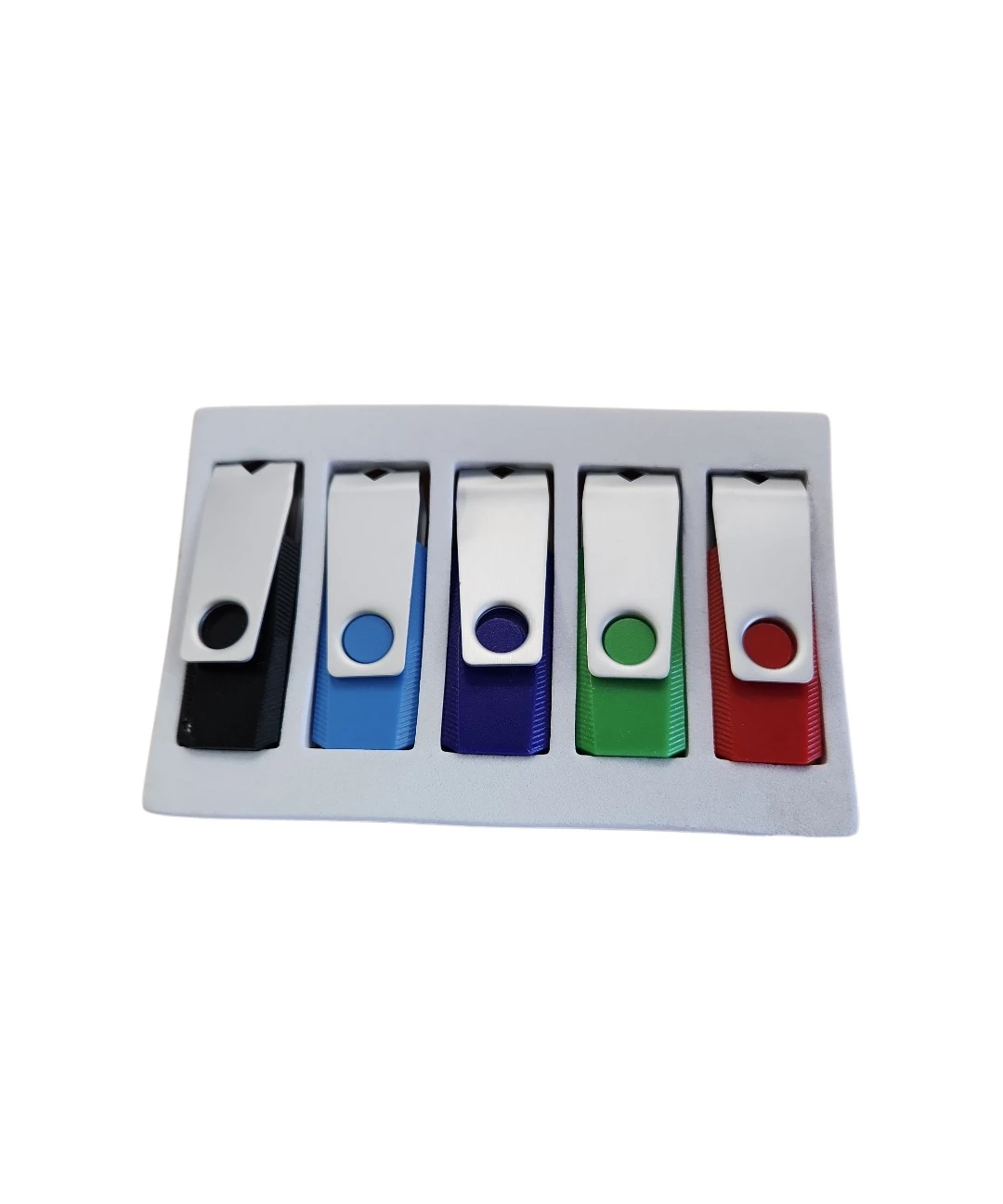 Set of 5 USB Flash Drives - Multi-Colour - photo 2