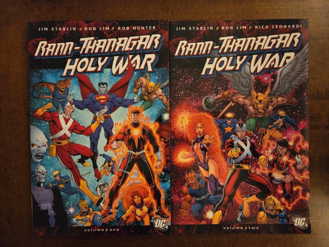Rann-Thanagar Holy War Vol 1&2 DC Comics TPB