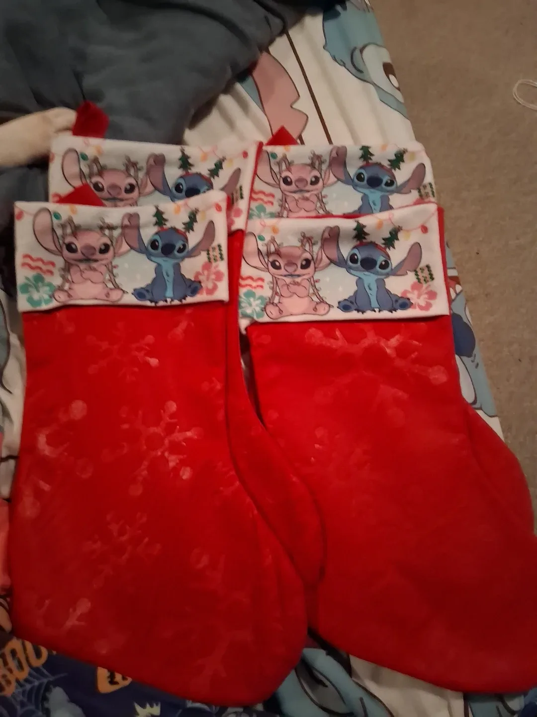 Disney Stitch Christmas Stockings
