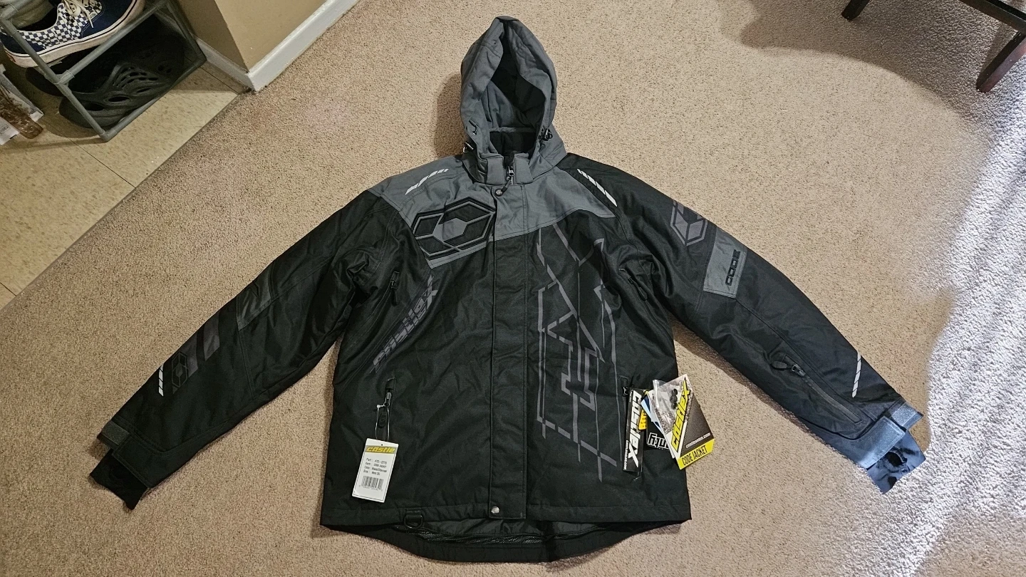 Castlex Code Jacket - Men's 2XL - Black/Grey