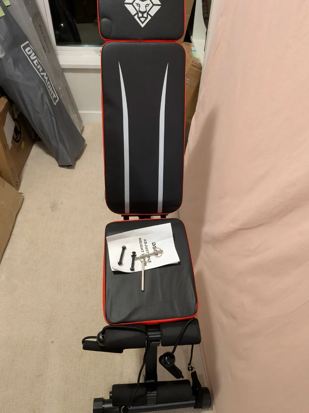 FreePub Adjustable Weight Bench - Like New! image indicator(7)