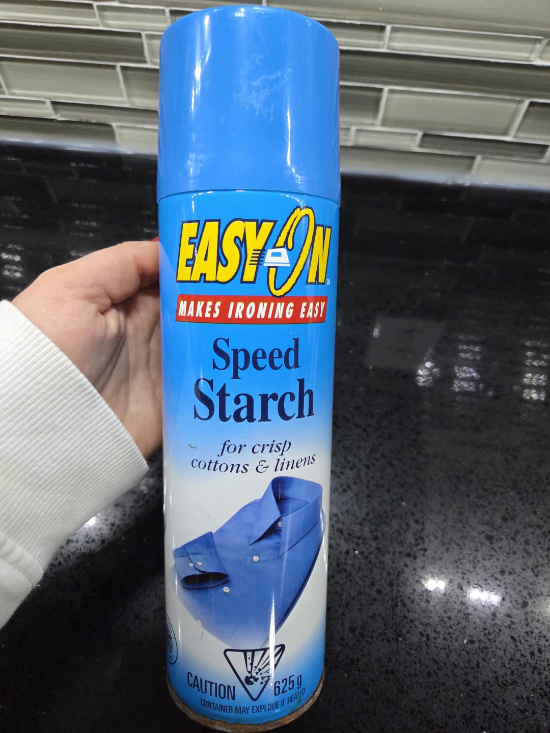 FREE  Easy On Ironing Spray (about half full)