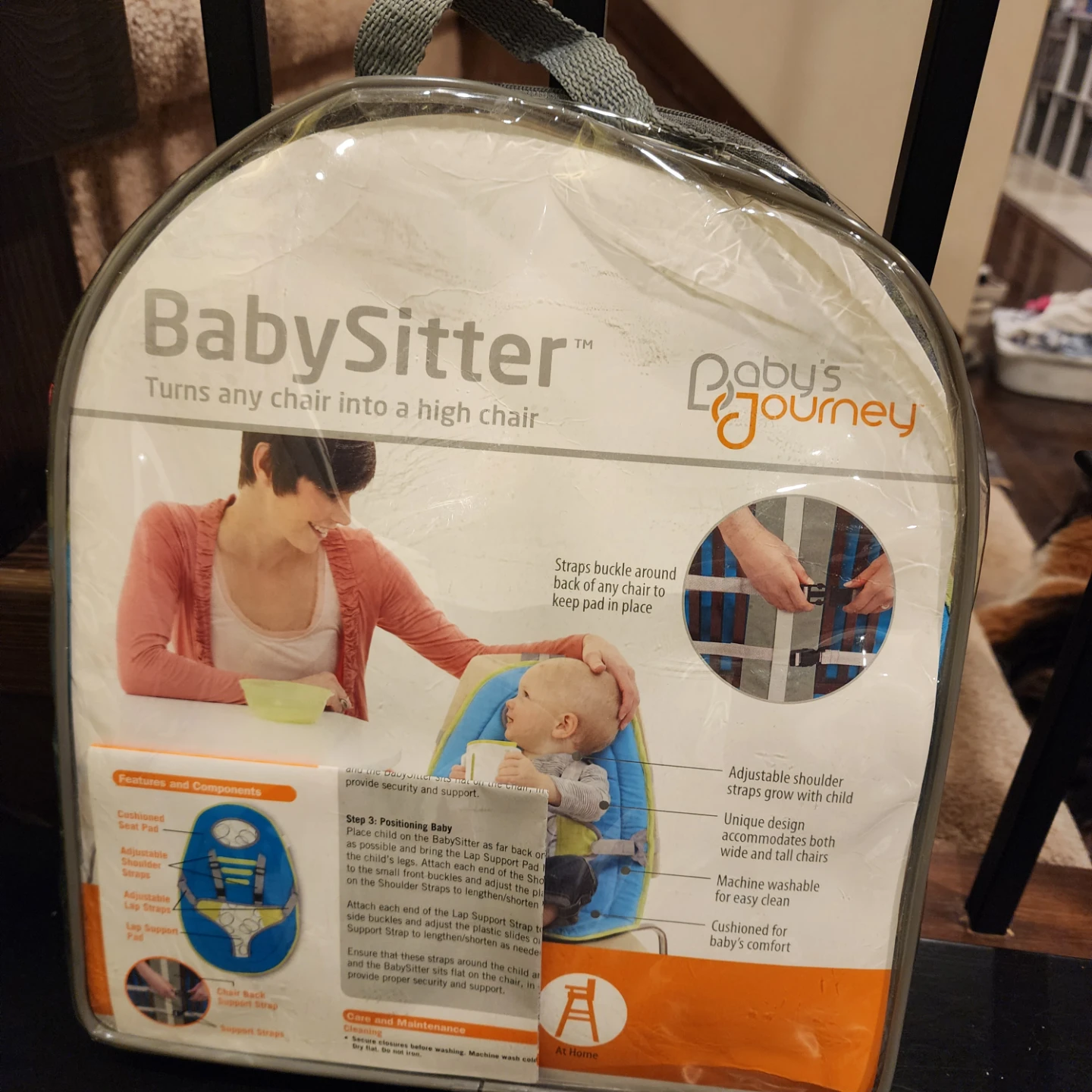 Baby's Journey BabySitter - Turns Chair into Highchair - photo 2