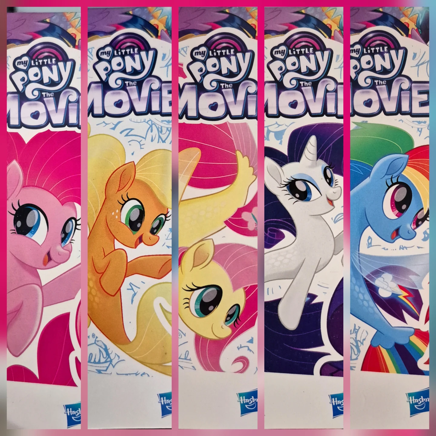 My Little Pony: The Movie Seapony Figures - New!