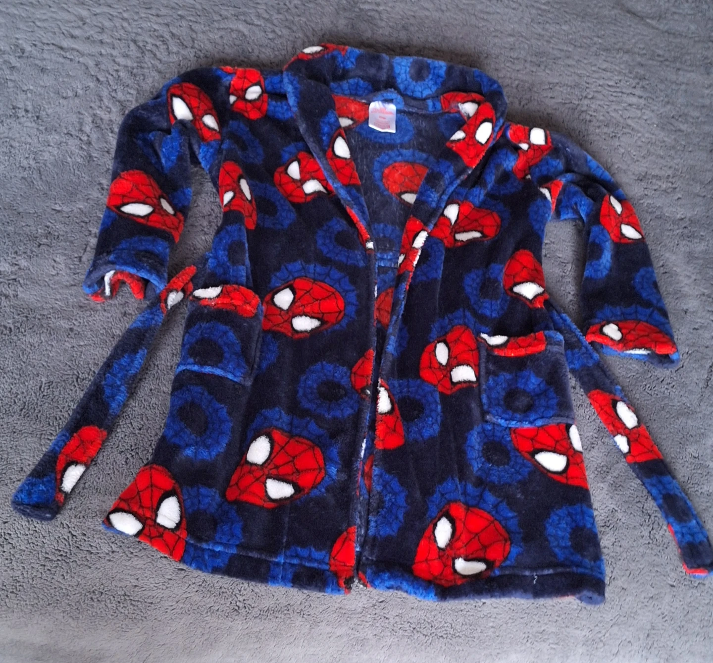 Marvel Spiderman Bathrobe - Size S (5/6)