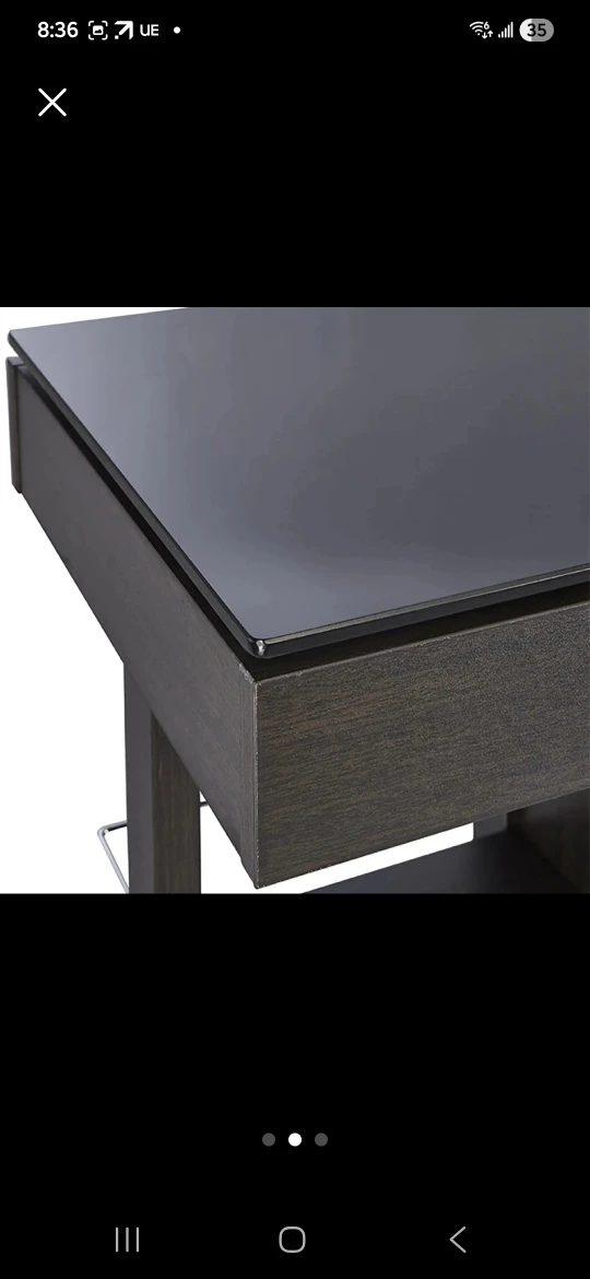 Dark Brown Bar Cabinet - photo 3
