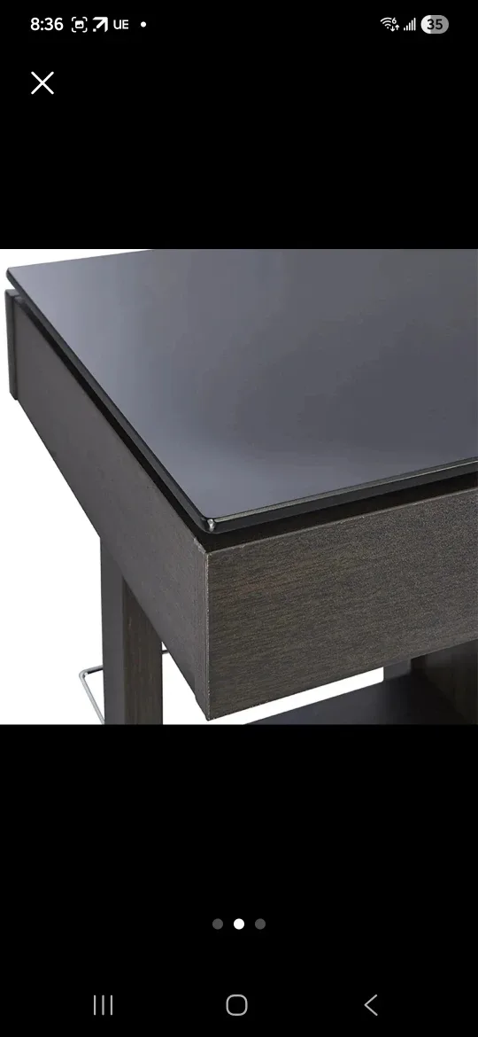 Dark Brown Bar Cabinet image indicator(3)