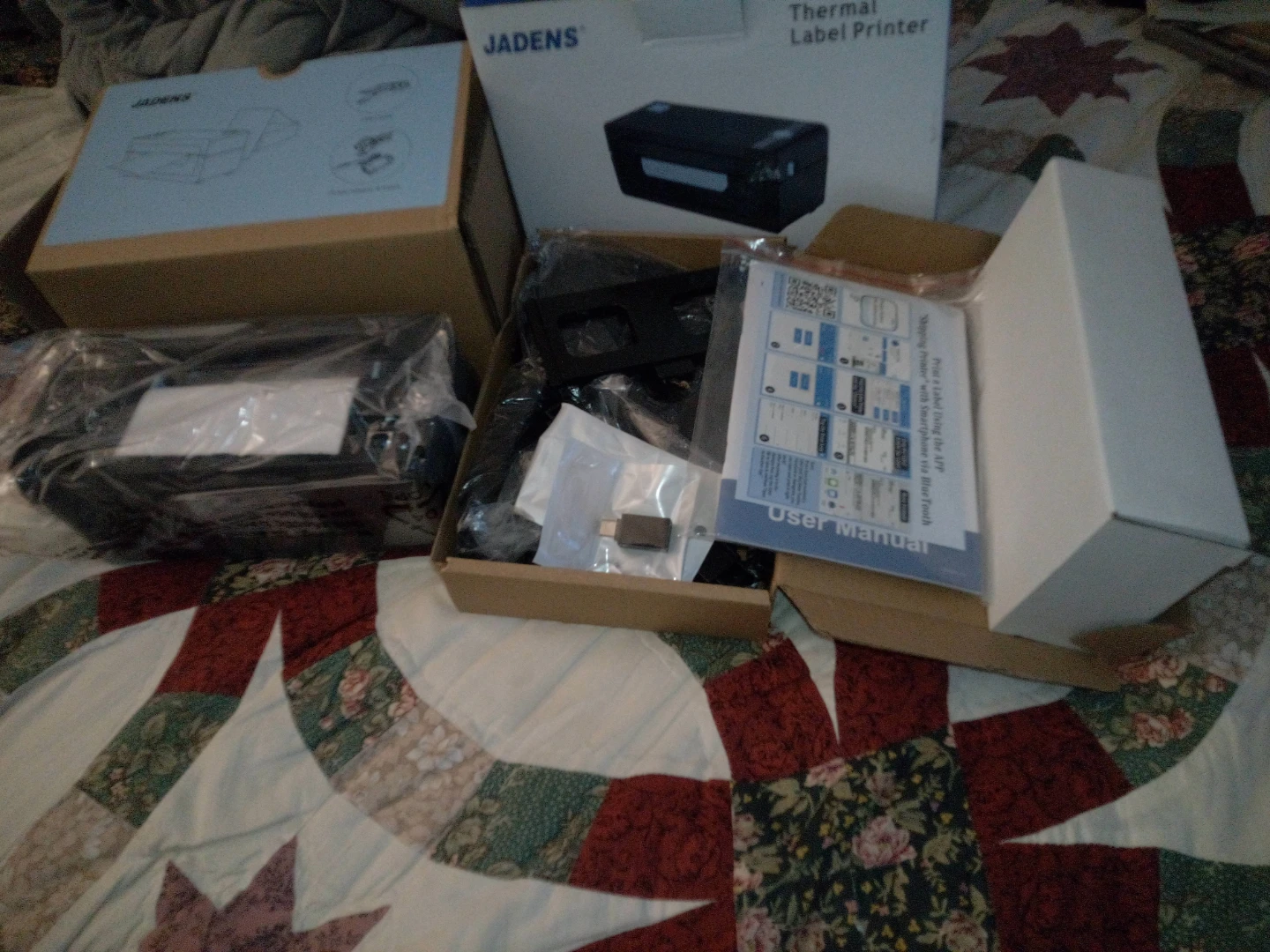 Jadens JD-268BT Thermal Label Printer - Like New! - photo 4