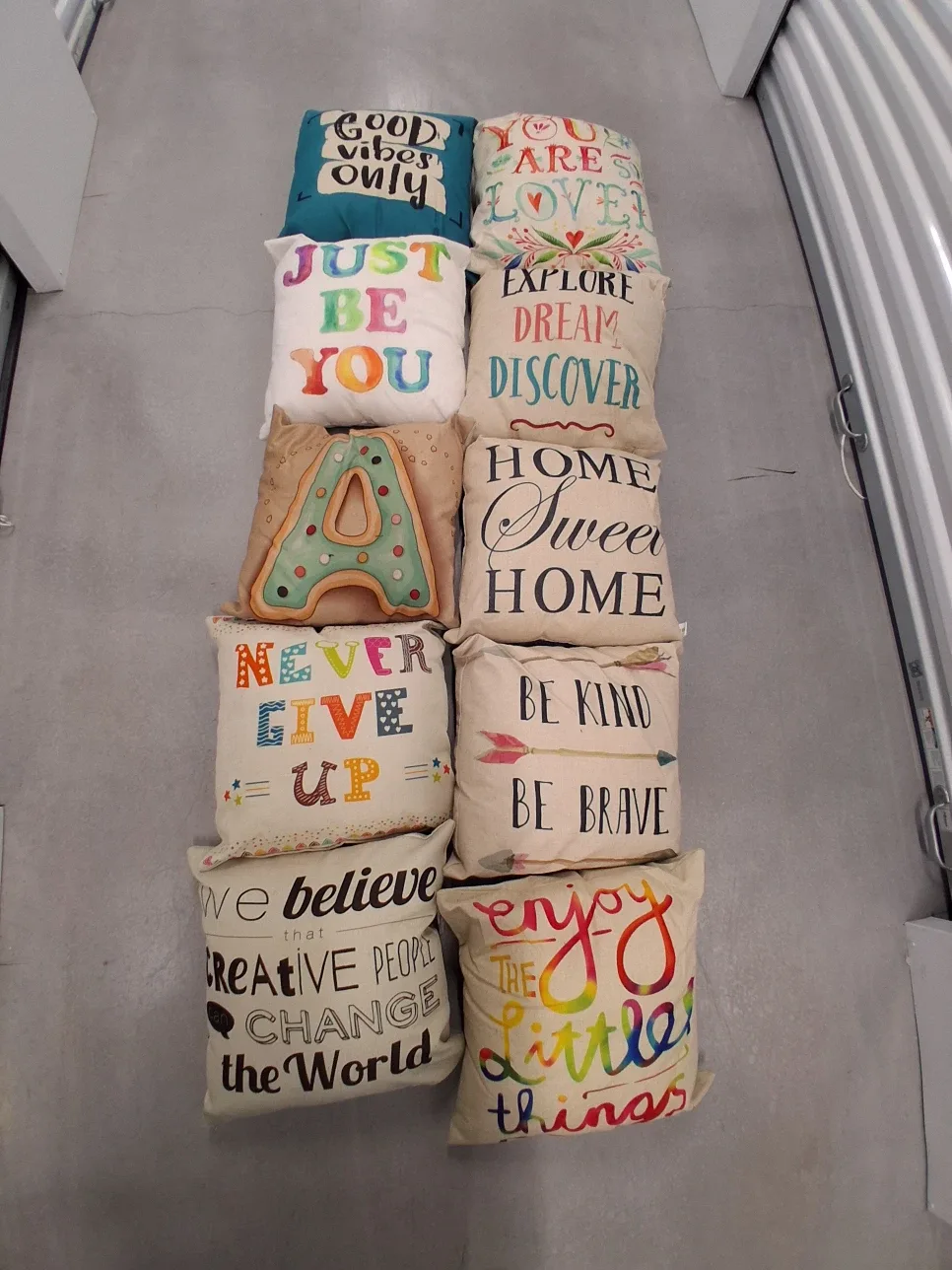 Assorted Decorative Throw Pillows