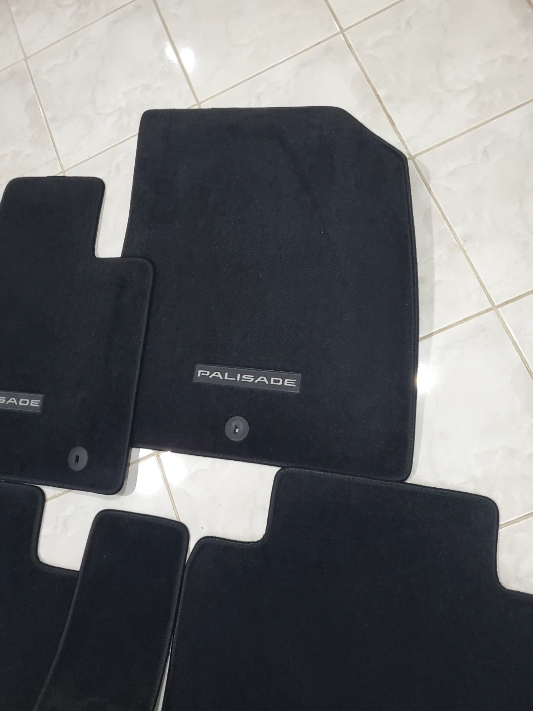 Hyundai Palisade Black Floor Mats - Full Set - photo 3