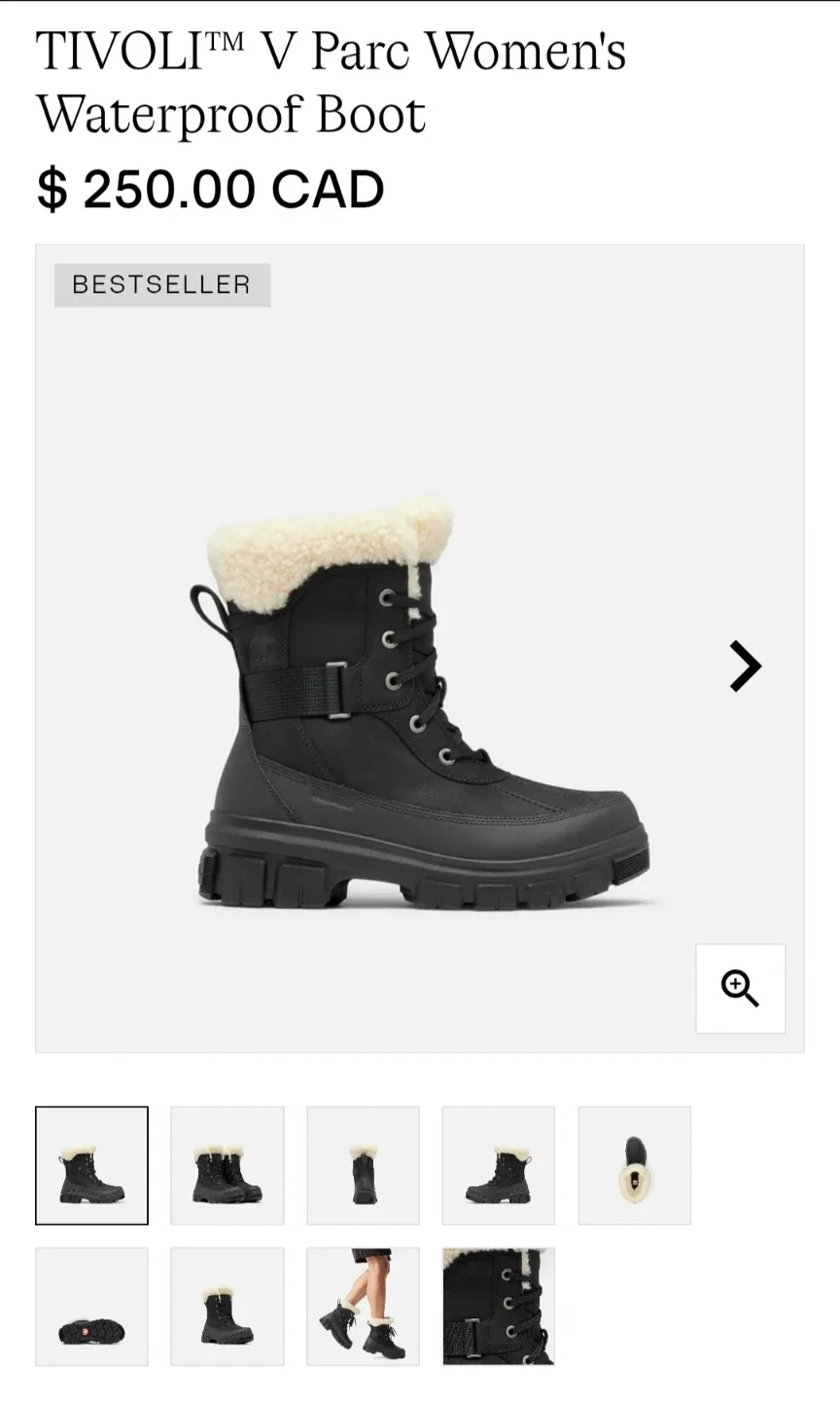 Sorel Tivoli V Parc Women's Waterproof Boots