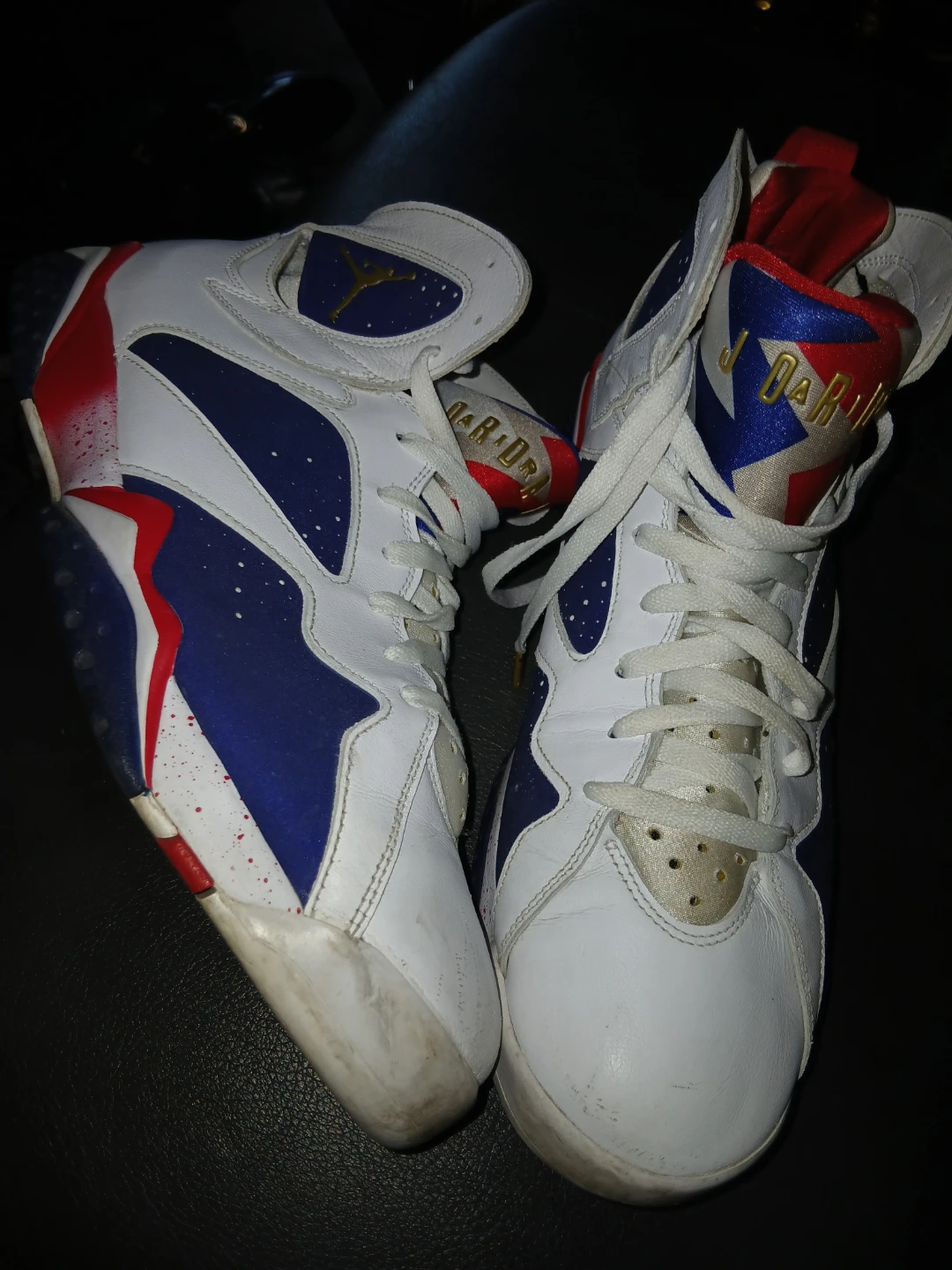 Air Jordan 7 Olympic Sneakers, US 14