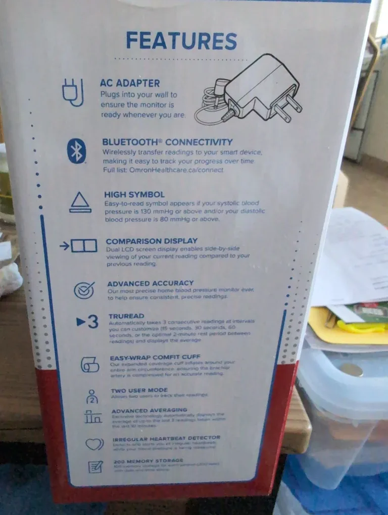 #cleanout Omron Blood Pressure Monitor - New in Box! image indicator(2)