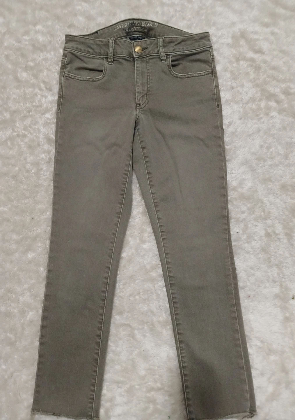 American Eagle Olive Green Jeans - photo 2