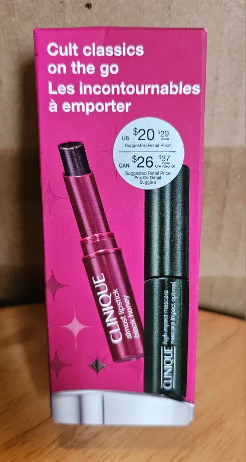 Clinique Lipstick & Mascara Set