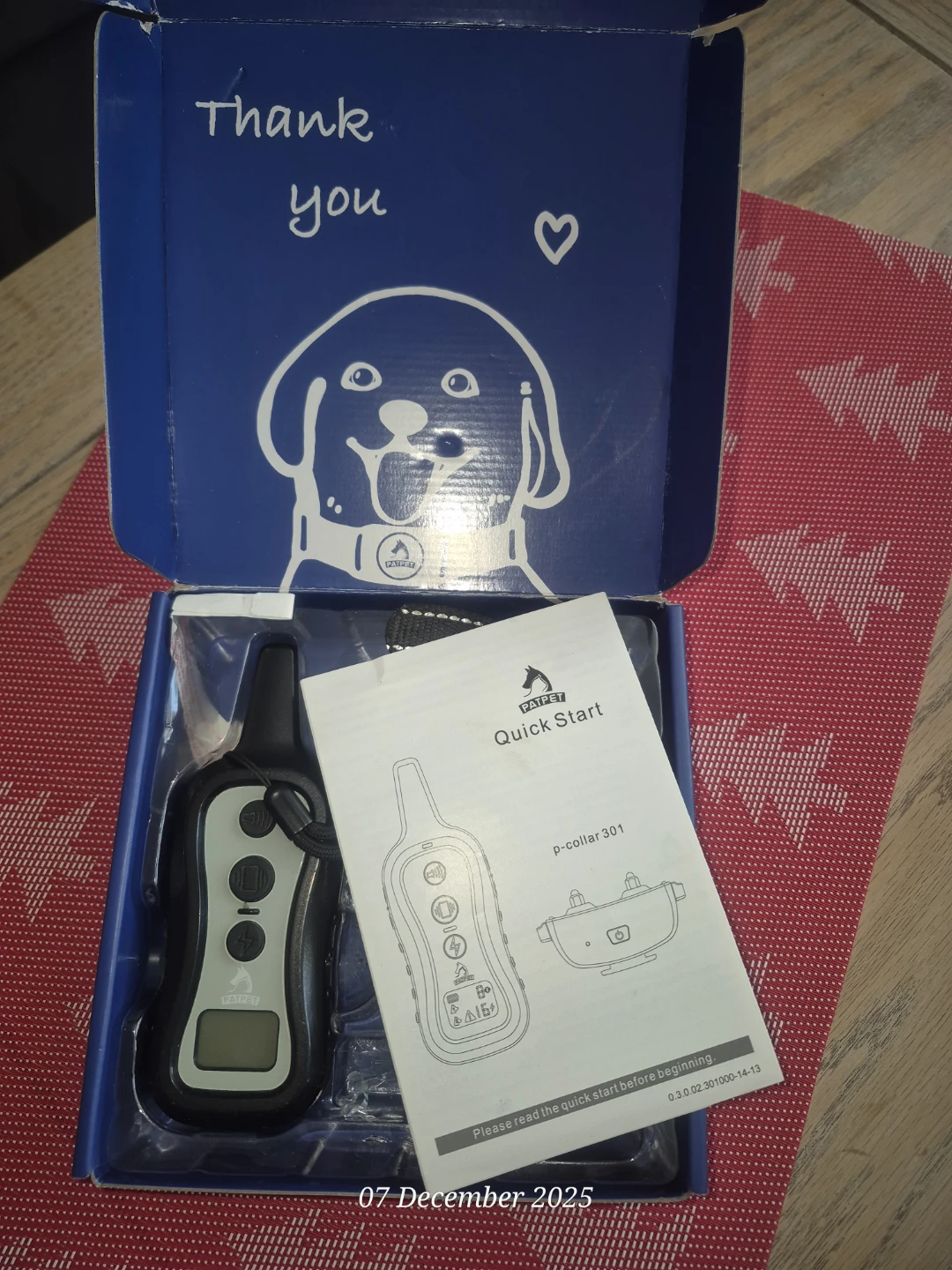 PATPET P-collar 301 Dog Training Collar - Almost NEW! - photo 2