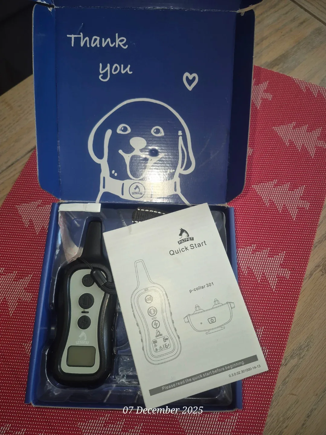 PATPET P-collar 301 Dog Training Collar - Almost NEW! image indicator(2)