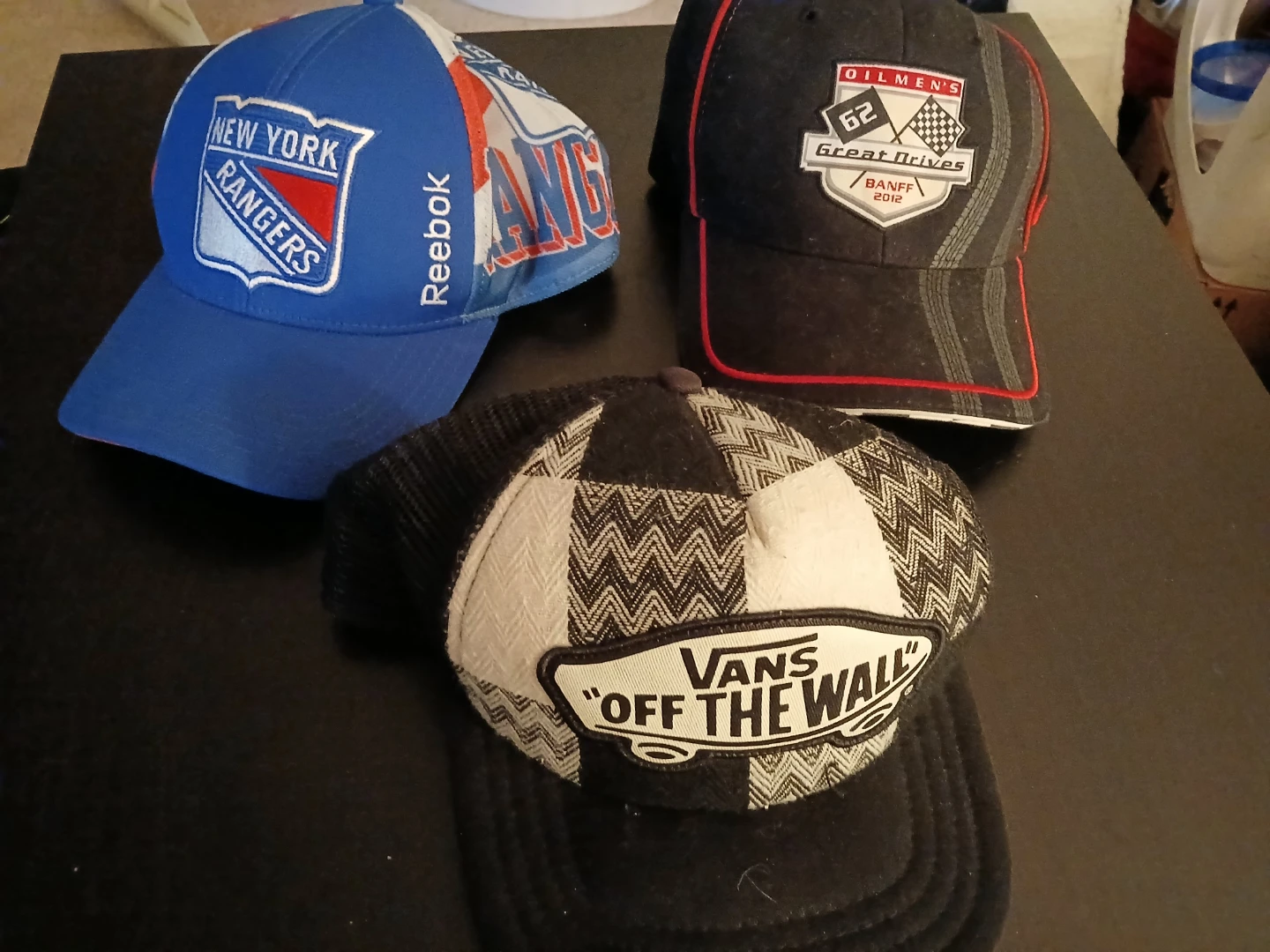 Assorted Baseball Caps - NHL, Harley Davidson, More!