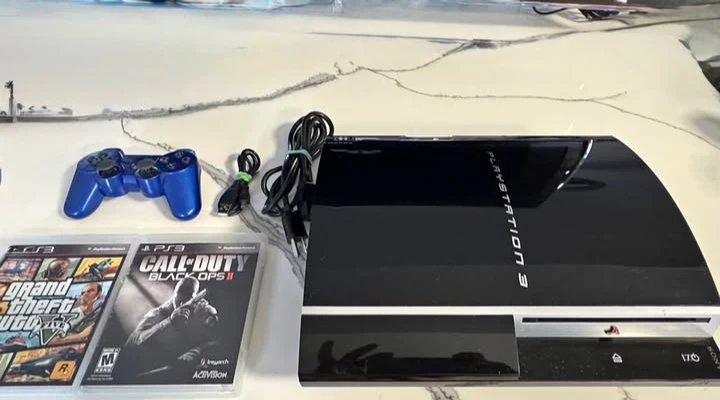 PlayStation 3 (PS3) Fat Console + Games - photo 5