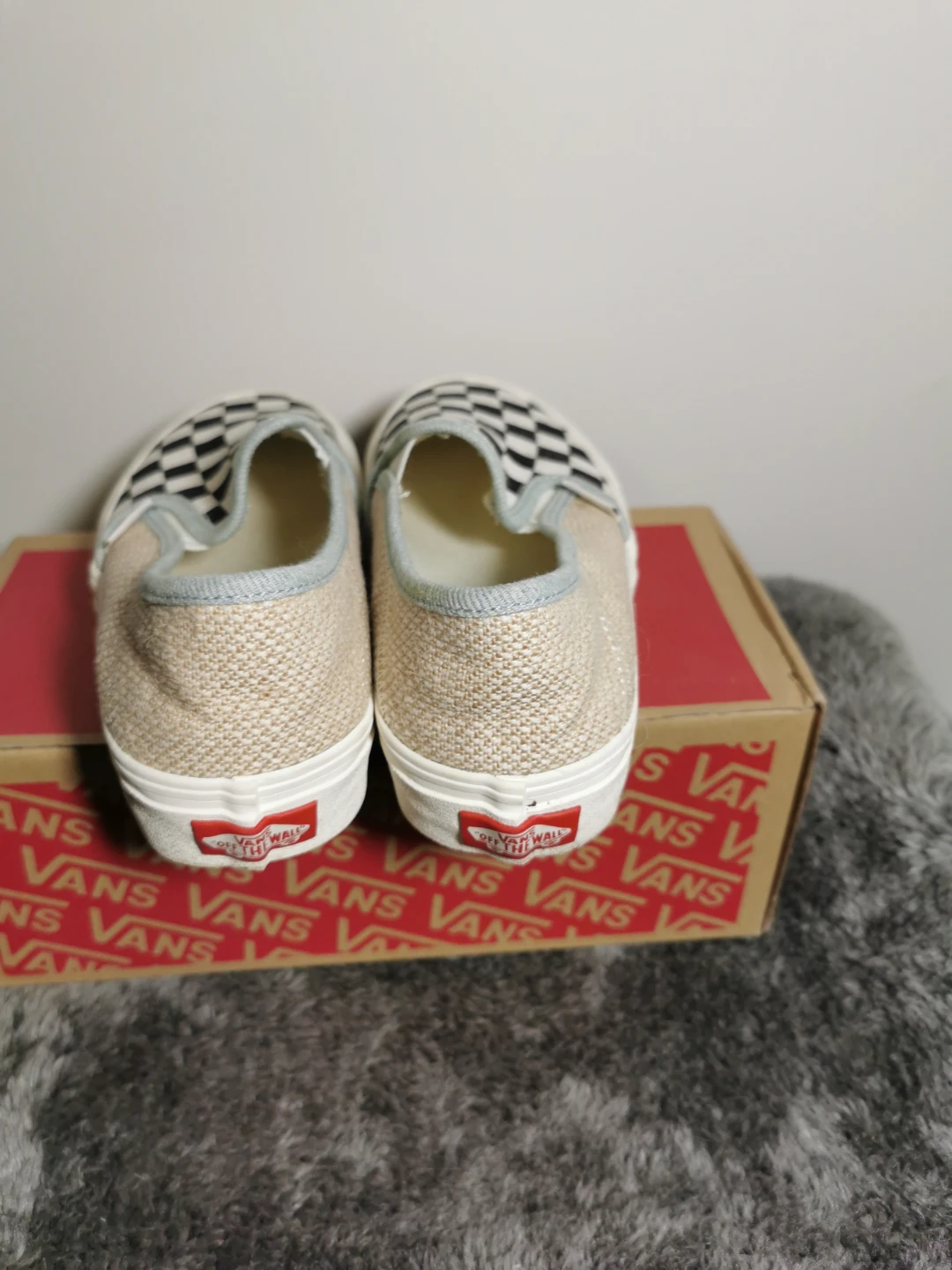 Brand new Vans Classic Slip-On Checkerboard Shoes - Women's 5.5 - photo 4