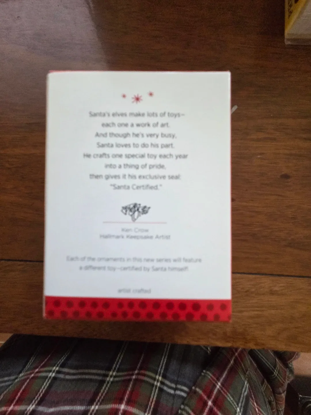 Hallmark Keepsake Santa Certified Train Ornament - 2013 image indicator(3)