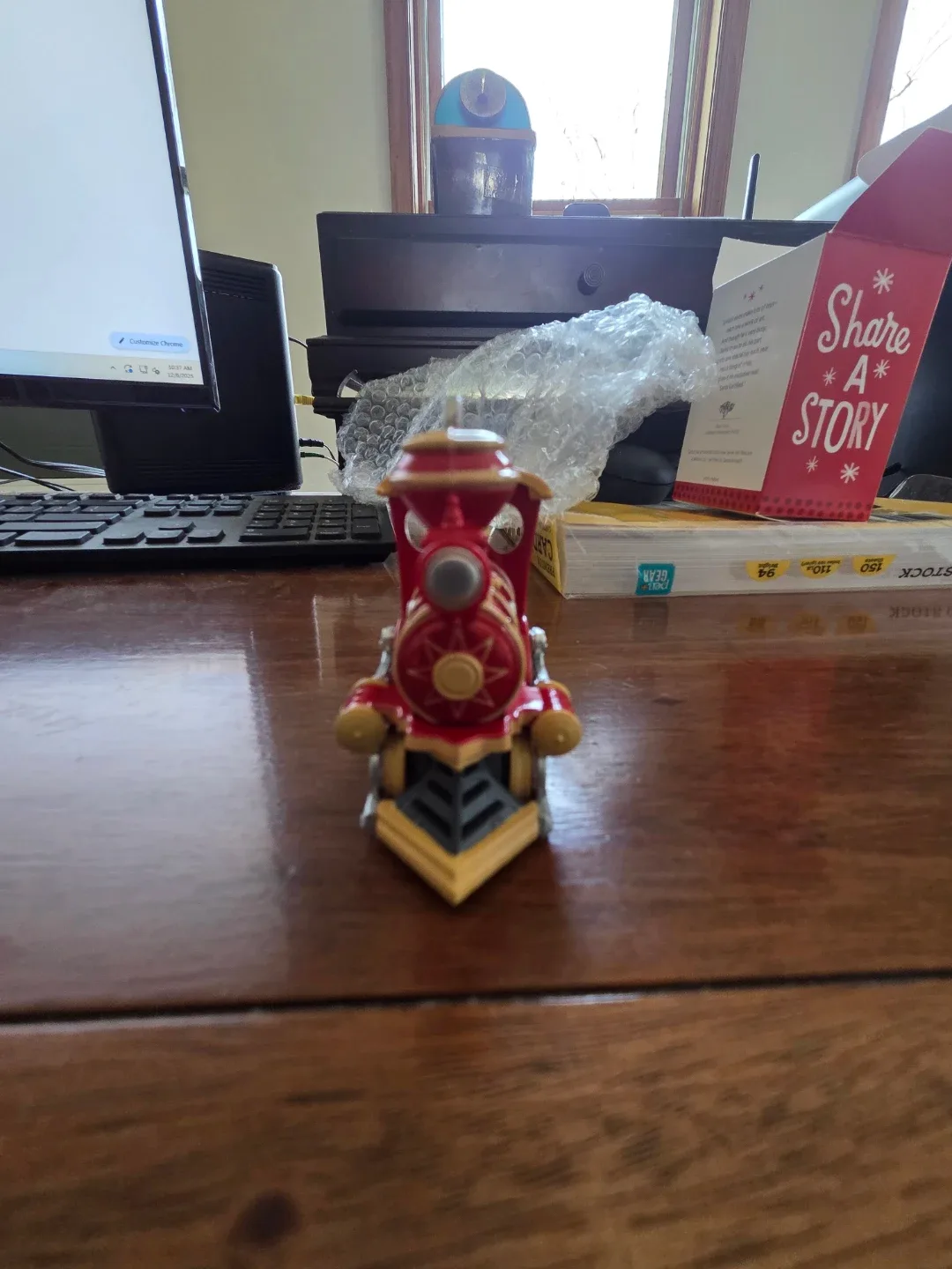 Hallmark Keepsake Santa Certified Train Ornament - 2013 image indicator(6)